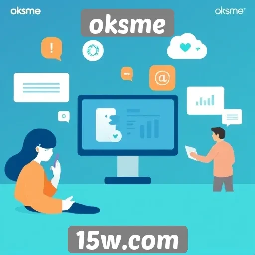 Explorando os recursos interativos do site oksme